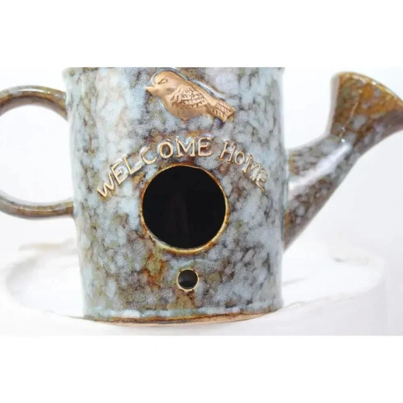 Welcome Home watering pot bird feeder - Picture 2 of 4